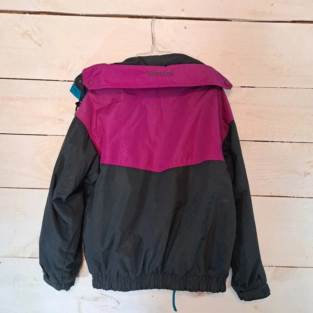 Vintage Columbia Jacket Women Vamoose Purple Teal.